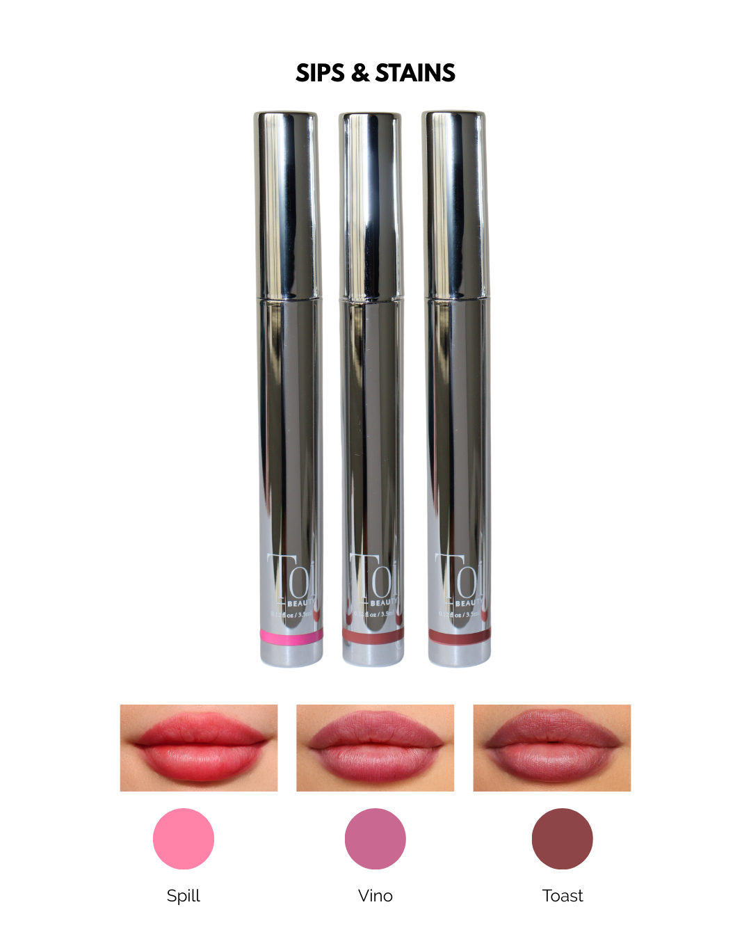 Vino Stain Encre à lèvres pelable