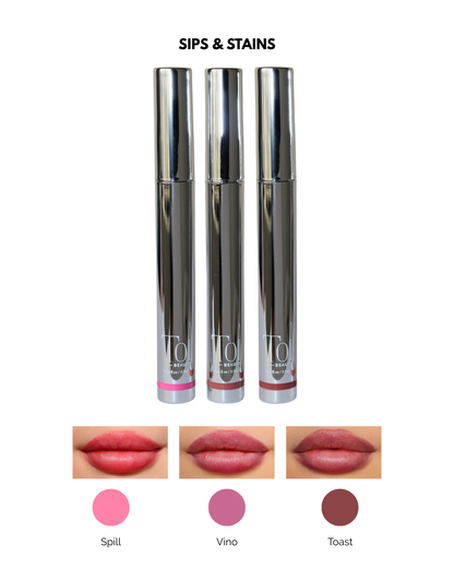 Vino Stain Encre à lèvres pelable