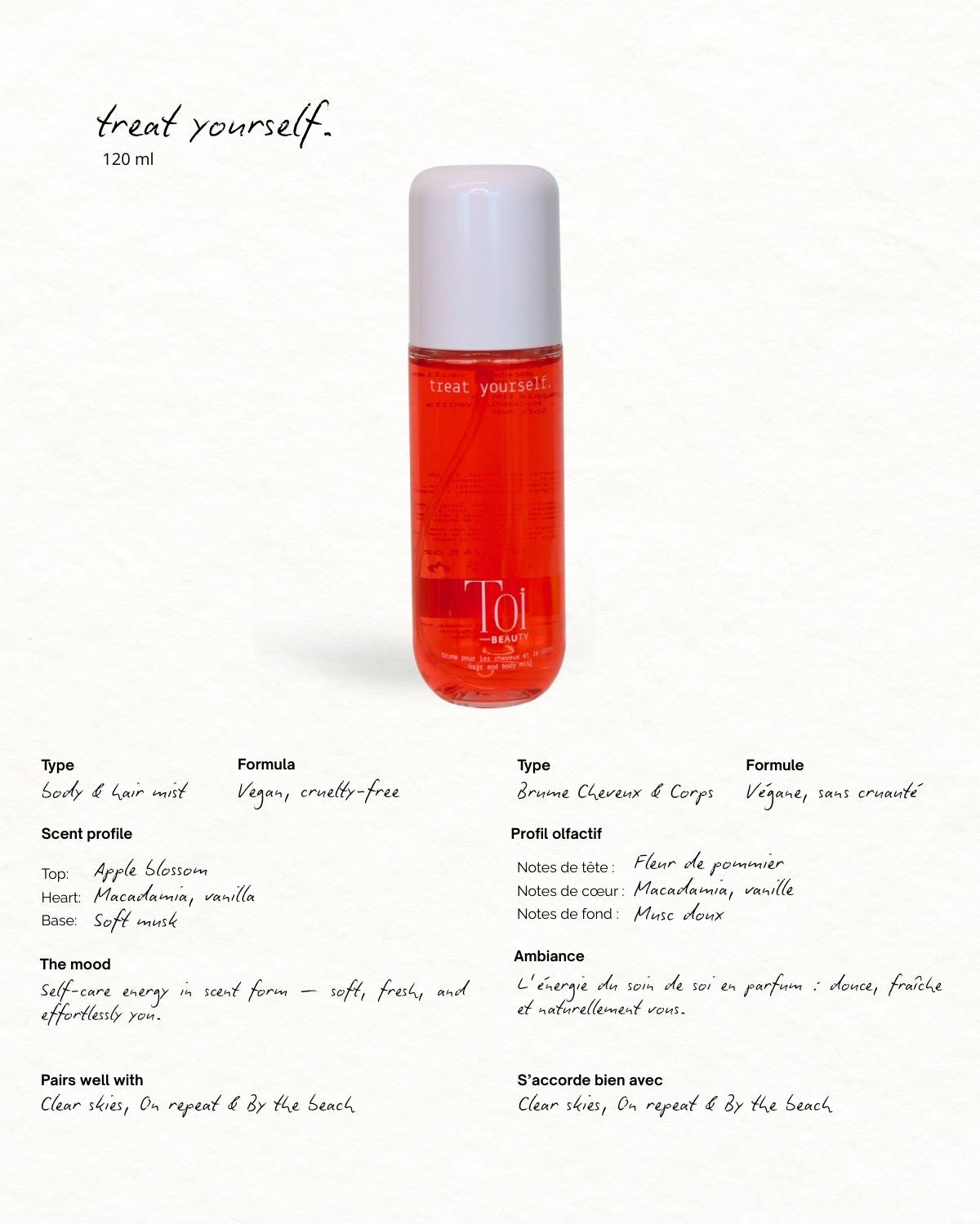 Summer Inspired Hair and Body Spray Mist